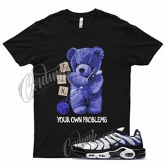 Black FIX T Shirt for N Air Max Plus Persian Violet White Purple Grape