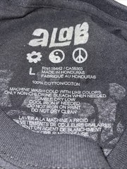 ALAB “Get lost In Space” The Universe Will Reveal T-shirt (Black) NEW Sz: Large