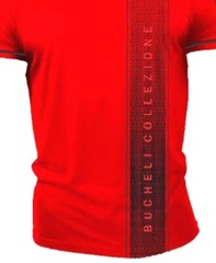 Men’s Bucheli Cotton T Shirt,Italian Style,Slim Fit,Stretch S M…..A16.A