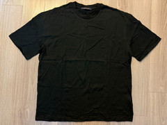 Louis Vuitton Monogram Short Sleeved Tee Shirt black sz M