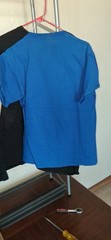 Saved by the Bell Men’s Graphic Print Blue Crew Neck Short Sleeve Tee M Cotton