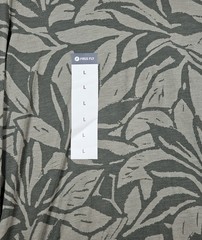 Free Fly Bamboo Lighweight Hoodie Mens Large Canopy Print Dark Forest NWT