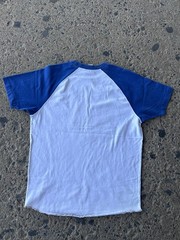 Vintage 90s Abercrombie & Fitch Two Tone Baseball Raglan Muscle T Shirt Large