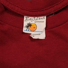 2013 Red Hot Chili Peppers Dark Red Band T-shirt – Small – Bay Island Sportswear