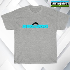 New SEA DOO JET SKI LOGO Black/Navy/Sport Grey/White Men’s T-Shirt S-5XL