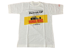 Canon Williams Honda Formula 1 Detroit Grand Prix Tee T Shirt One Size Vtg 1985