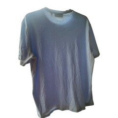 Murano Liquid Luxury Mens Light Blue 100% Cotton Short Sleeve T-Shirt Large