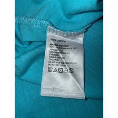 Tommy Bahama Mens XXL Aqua Blue Cotton Short Sleeve Pocket T-Shirt Marlin Logo