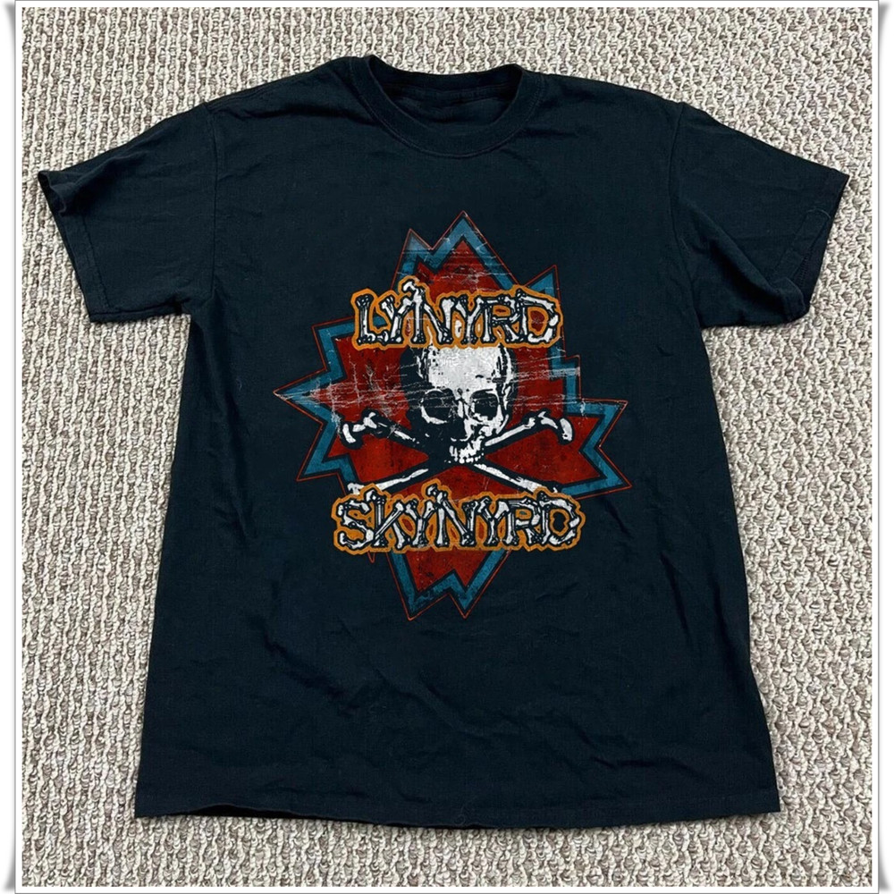 Lynyrd Skynyrd Logo Shirt Classic Southern Rock Graphic