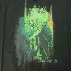 Oakley Men’s Black XL T-Shirt Print Short Sleeve Excellent For Ages 14+