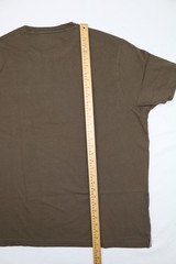 Wrangler Men’s Brown 2XL Pocket Tee Cotton Crew Neck Medium Weight