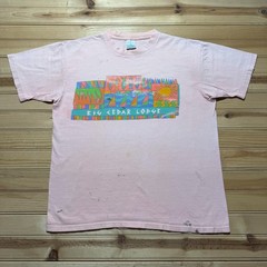 Vintage 90s Big Cedar Lodge Resort Beach Surf Tropical Souvenir T-Shirt – Large