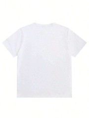 Italian Milan Stripe Men’s Crew Neck Tee Short Sleeve Soft Comfy Plus Size