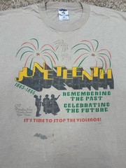 Vintage 1997 Juneteenth Celebration Shirt Sz 2XL Tiger Woods Jackie -Distressed
