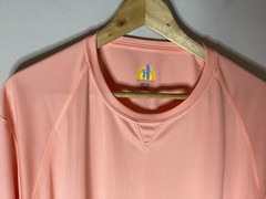 Johnnie O Shirt Men XXL Starfish Coral Gavin UPF 50 Sun Protection Long Sleeve