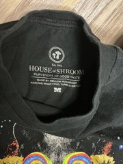 Mellow Mushroom House of Shroom Cosmic Zen Cat Graphic T-Shirt