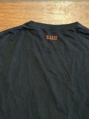 5.11 Tactical Shirt Mens XL Black Always Be Ready Tee Eagle Slim Fit Casual