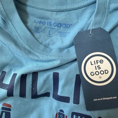 NEW Life Is Good Tshirt Lot 4 Men’s XXL L Short Sleeve Crusher Tee 100% Cotton