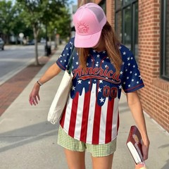 Custom Name USA 250th Anniversary Baseball Jersey Patriotic Eagle 1776-2026