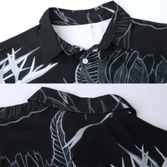 Hawaiian Shirt for Men Funky Casual Button Down Shortsleeve Beach Relaxed Fit