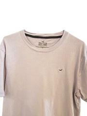 Hollister Must Have Collect Shirt Mens Medium Purple Adult V Neck Tee