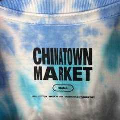 Chinatown Market Shirt Small Colorful Tie Dye Graphic Print Mens USA