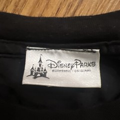 Disney Parks Authentic Original Mens Shirt Large Black Mickey Mouse Distressed