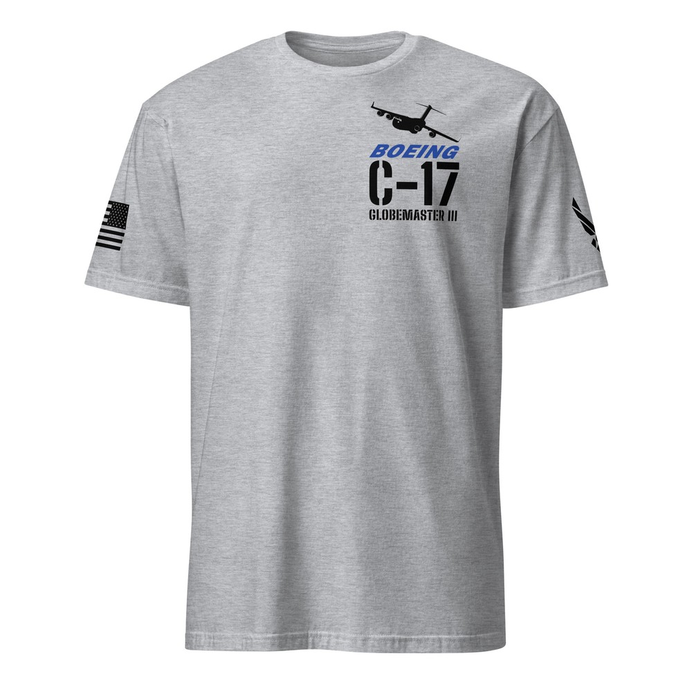 US Air Force Boeing C-17 Globemaster III Short-Sleeve Unisex T-Shirt