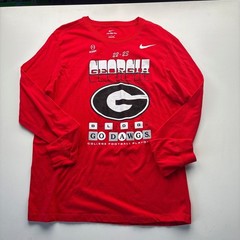 Nike Georgia Bulldogs College Football Playoff 22-23 Long Sleeve Tee Men’s Large
