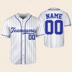 Custom Request Stripe Line Custom Colors Personalized Name Baseball Jersey