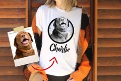 Custom dog shirt Personalized dog shirt Personalized Dog Face T-shirt, Dog