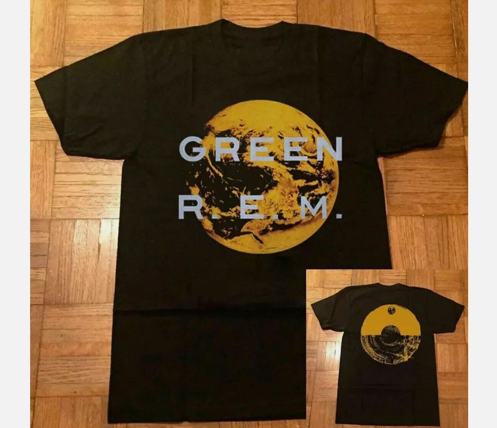 R.E.M T-Shirt, Vintage 1989 R.E.M Green Tour Concert T-Shirt, REM Rock Band Tee