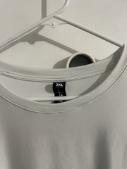 Habit Solar Factor T Shirt Long Sleeve Size 2XL White American Flag Back Good