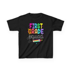 KIDS 1st First Grade Squad Student Teacher School Team Gift T Shirt