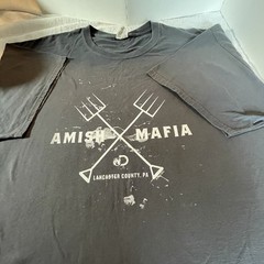 Amish Mafia Shirt 2 X-Large Men’s Short Sleeves