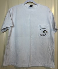 Blue Marlin Bar Costa Rica Hotel & Casino Del Rey pocket t-shirt Sz L Beach