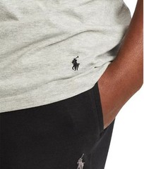 3-PK RALPH LAUREN POLO SIZES S M L XL XXL GRAY V NECK COTTON T SHIRT UNDERSHIRT