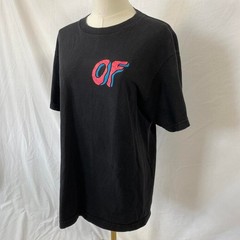 Odd Future black shirt pink blue donut logo size large music rapper