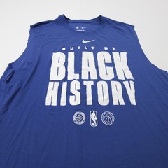 Nike NBA Authentics Sleeveless Shirt Men’s Blue Used Multiple Sizes