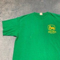 Yazbek T-Shirt Men XL Green Knit Cotton John Beer Puerto Vallarta Mexico Graphic