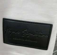 New REY NA Heavyweight 2 Sided Short Sleeve Tee White Size M
