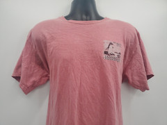 RFBF Men’s Pre Shrunk Washed Pink “TENNESSEE AQUARIUM” Shirt Size Large