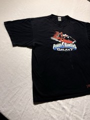Power Rangers Lost Galaxy Shirt XL Promo Y2K RARE