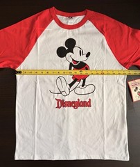 Vintage Style Disneyland Mickey Mouse Two Tone Blend Unisex Medium T-Shirt New