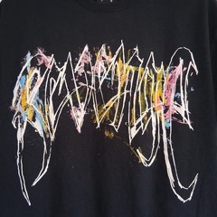 Revenge X Lil Durk ‘Painting’ Black T-Shirt Size Large