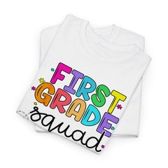 KIDS 1st First Grade Squad Student Teacher School Team Gift T Shirt