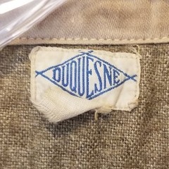 Civil War men’s long sleeve shirt wool tweed “Duquesne” OLD antique