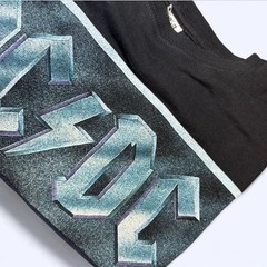 AC/DC Back in Black 1996 Vintage Band T-Shirt Anvil Tag Single Stitch Rock Tee L
