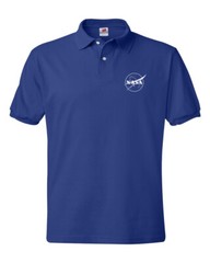 NASA Logo RETRO old school Polo Shirt S-5XL
