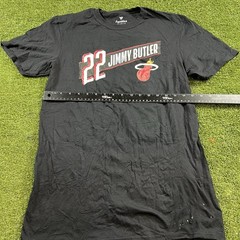 Miami Heat Jimmy Butler #22 Short Sleeve Shirt Black Fanatics Men’s M NWOT